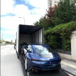 Şaşmaz oto çekici Aslım Oto Kurtarma ekibi araç taşıma sırasında