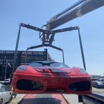 Ostim ahtapot çekici Aslım Oto Kurtarma ekibi araç taşıma sırasında