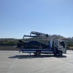 İncek ahtapot çekici Aslım Oto Kurtarma ekibi araç taşıma sırasında