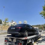 Kızılcahamam oto çekici hizmeti – Aslım Oto Kurtarma ekibi araç taşıma sırasında