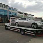 Haymana oto kurtarma hizmeti – Aslım Oto Kurtarma ekibi araç taşıma işlemi sırasında