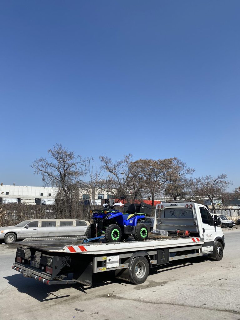 Motosiklet kurtarma ve taşıma aracı