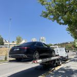 Profesyonel çekici operatörü ve kurtarma ekibi